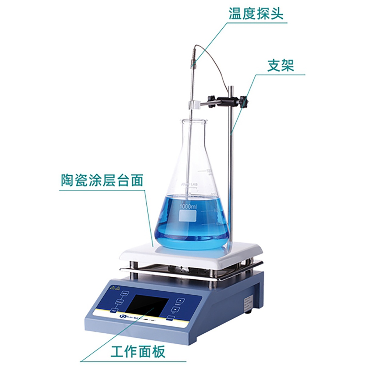 磁力搅拌器(加热数显)GL-6250C
